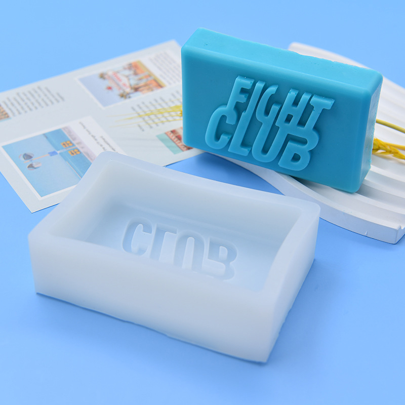 Soap Making Fight Club - Aksesoris Cetakan Silikon Sabun FiGht CLub