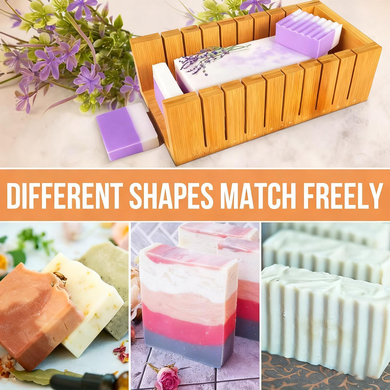 Quick Soap Making - Cetakan Pembuatan Sabun dengan Pemotong, Cetakan