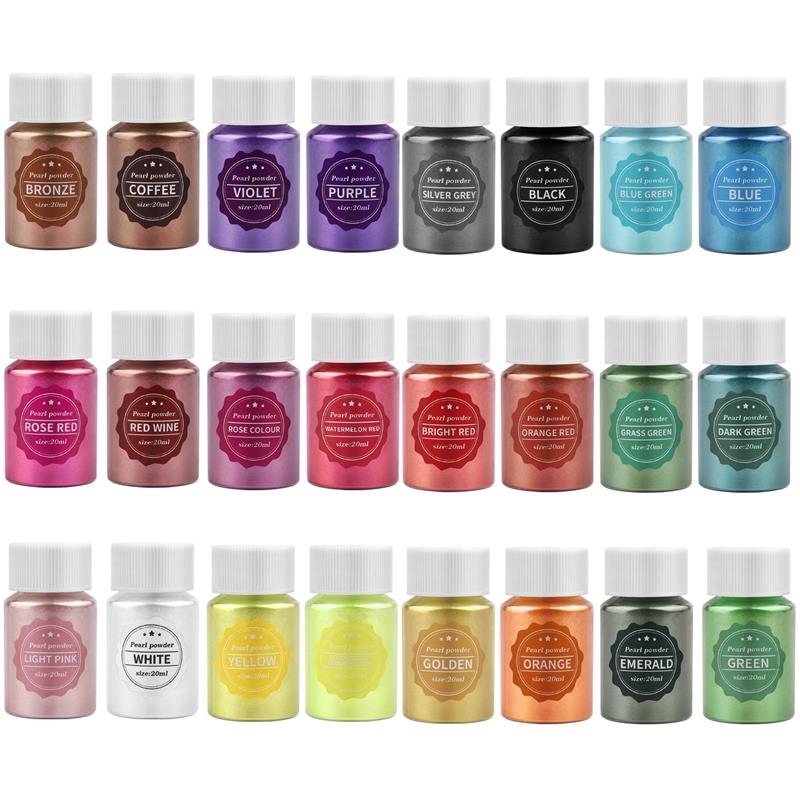 Oxide Pigment Soap - 10g/botol mutiara alami Mica bubuk Mineral