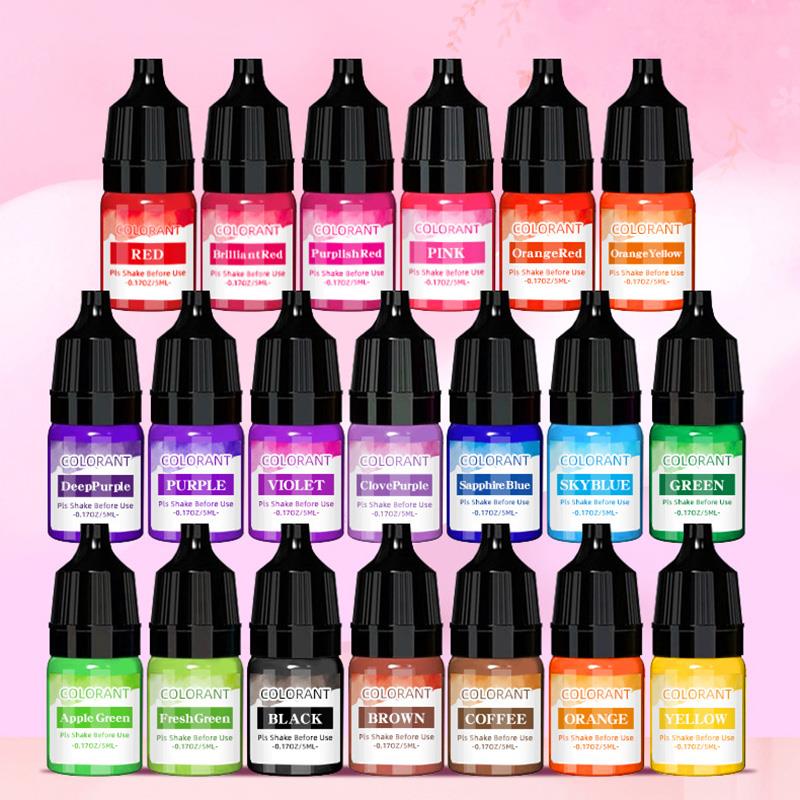 Soap Making Liquid - 5ml/botol pigmen lilin lilin pewarna tidak