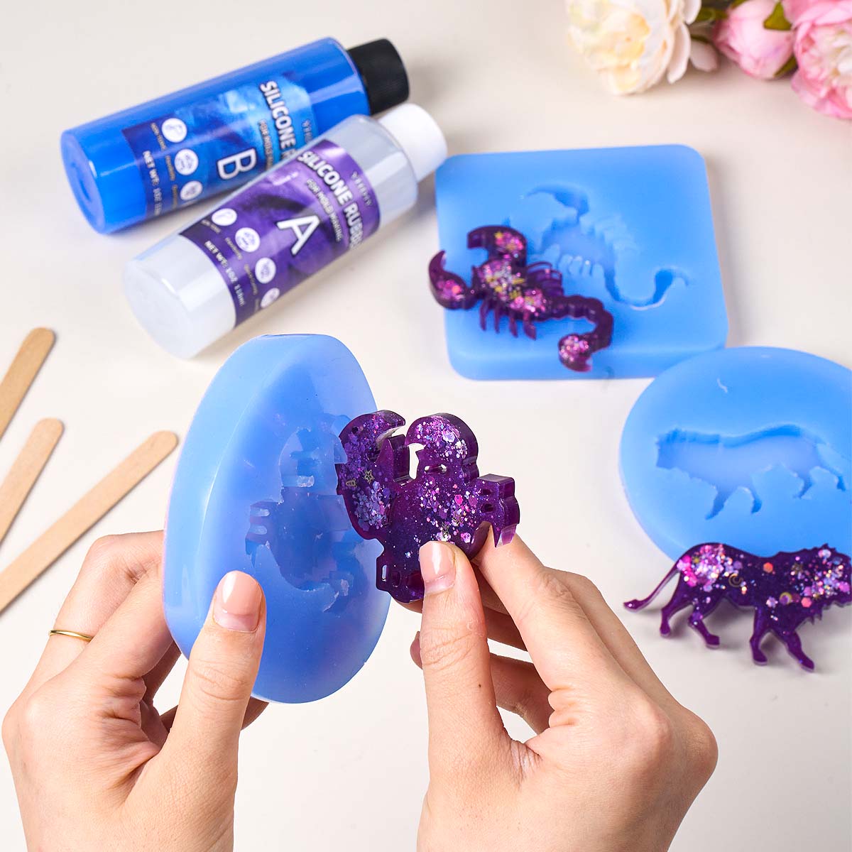 Kit Pembuatan Cetakan Silikon  - Soap Making Liquid ulasan dan harga