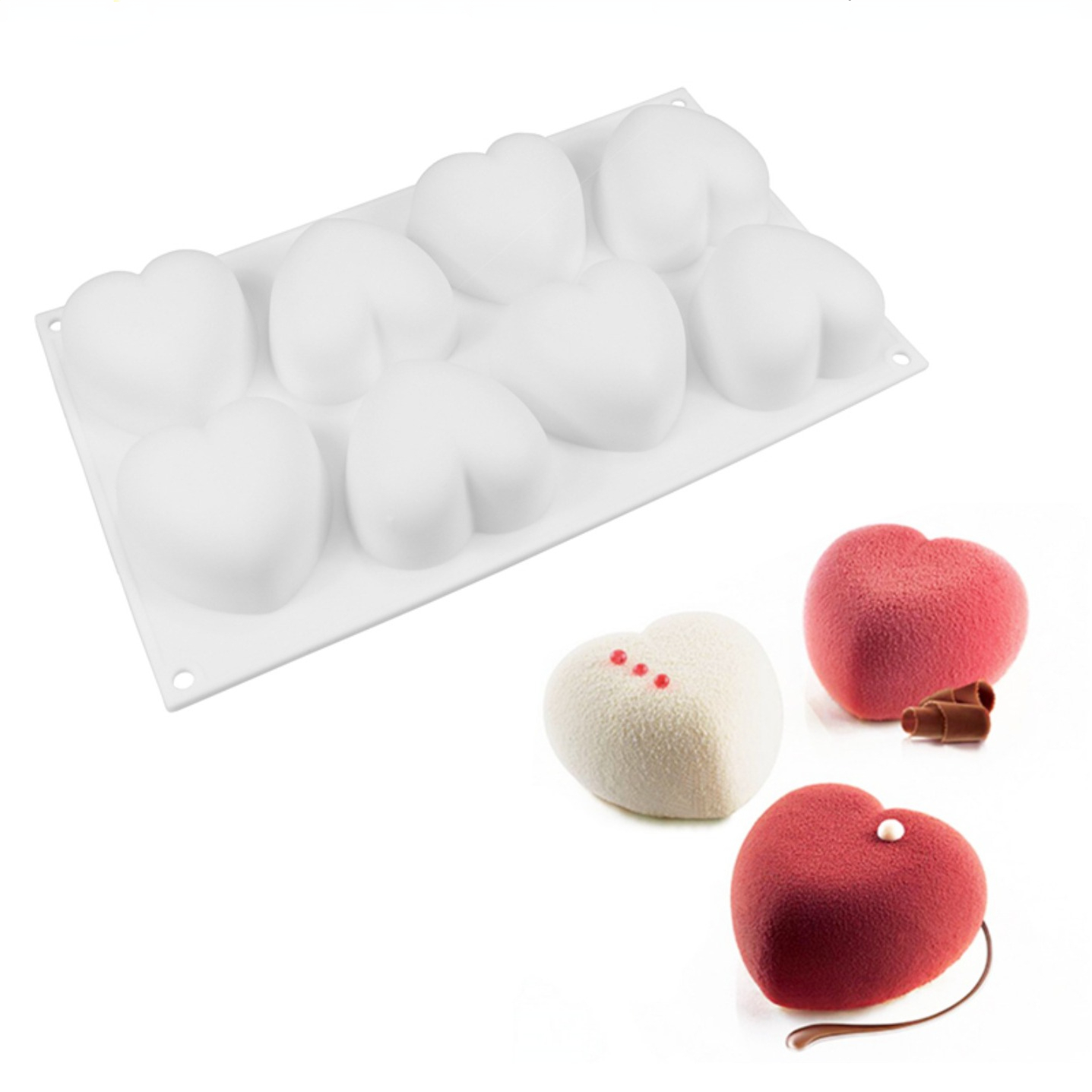 Love Heart cetakan sabun silik - Soap Making Lab ulasan dan harga